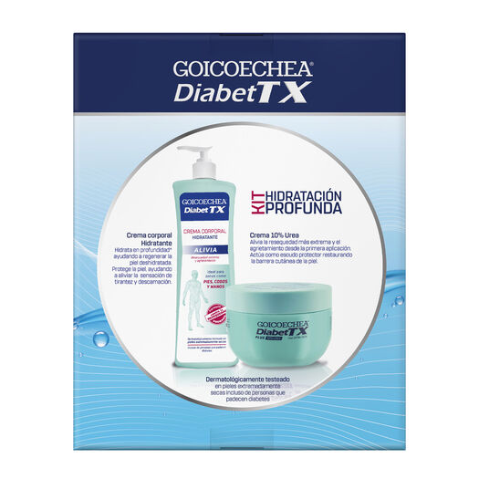 Pack Diabet Tx Corporal 400Ml+ Crema Urea 250Gr, , large image number 1