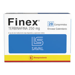 FINEX Terbinafina 250 mg 28 comprimidos