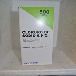 Cloruro de Sodio 0.9 % x 500 ml Solución Inyectable BPH S.A.