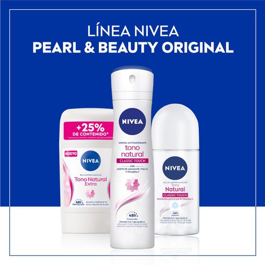 Desodorante NIVEA Barra Tono Natural Extra Femenino 54g, , large image number 4