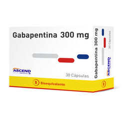 Gabapentina 300 mg x 30 Cápsulas ASCEND