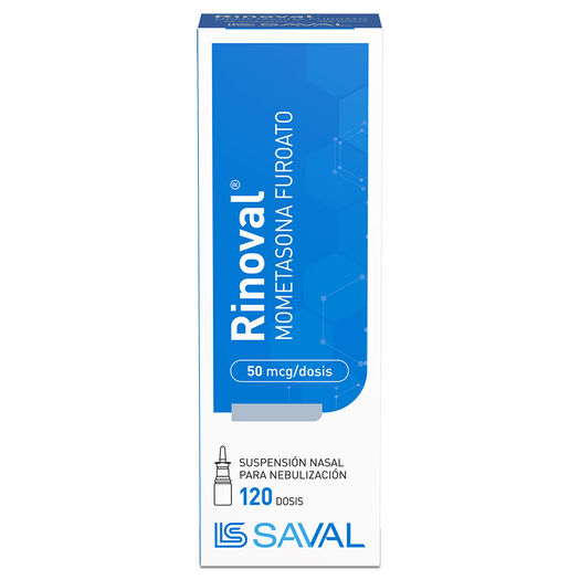 Rinoval 50 mcg x 120 Dosis Suspensión Nasal Para Nebulizacion, , large image number 3