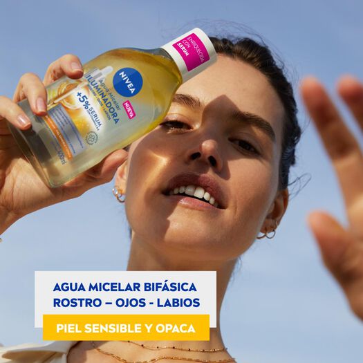 NIVEA Agua Micelar Bifásica Regeneradora 400ml, , large image number 2