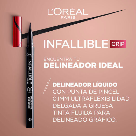 Delineador De Ojos Infallible Micro Liner - 01 Obsidian, , large image number 4