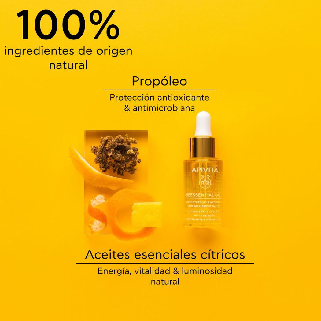 Aceite de Día Beessential Oils 15ml Apivita, , large image number 2