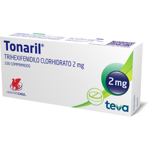 Tonaril 2 mg x 100 Comprimidos, , large image number 0