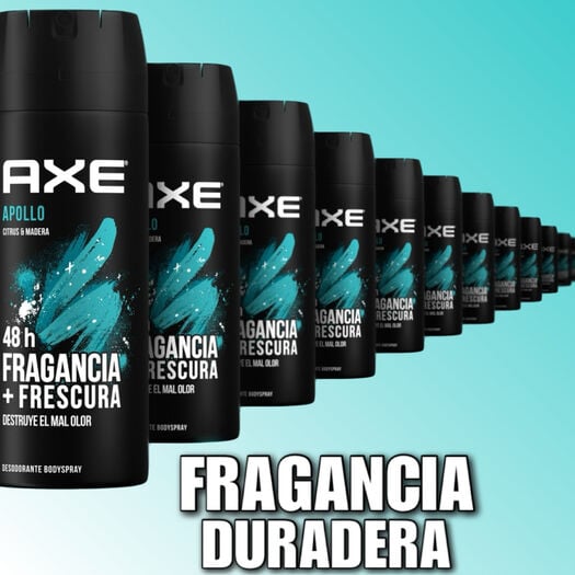 Axe Desodorante Aerosol Apollo 150 ml, , large image number 3