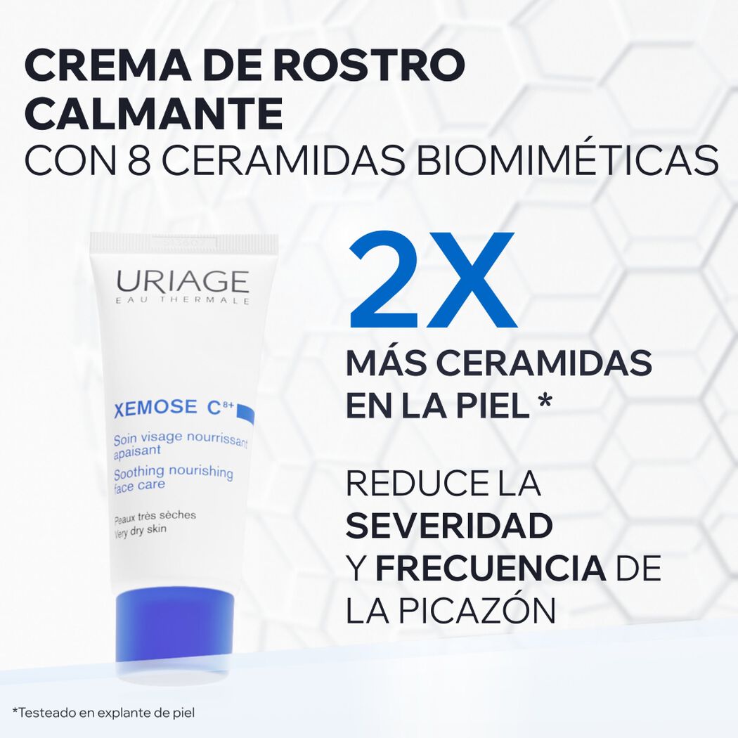 Crema Facial Nutritiva Calmante Uriage X&eacute;mose C8+ 40ml, , large image number 1