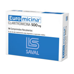 Euromicina 500 mg x 14 Comprimidos Recubiertos