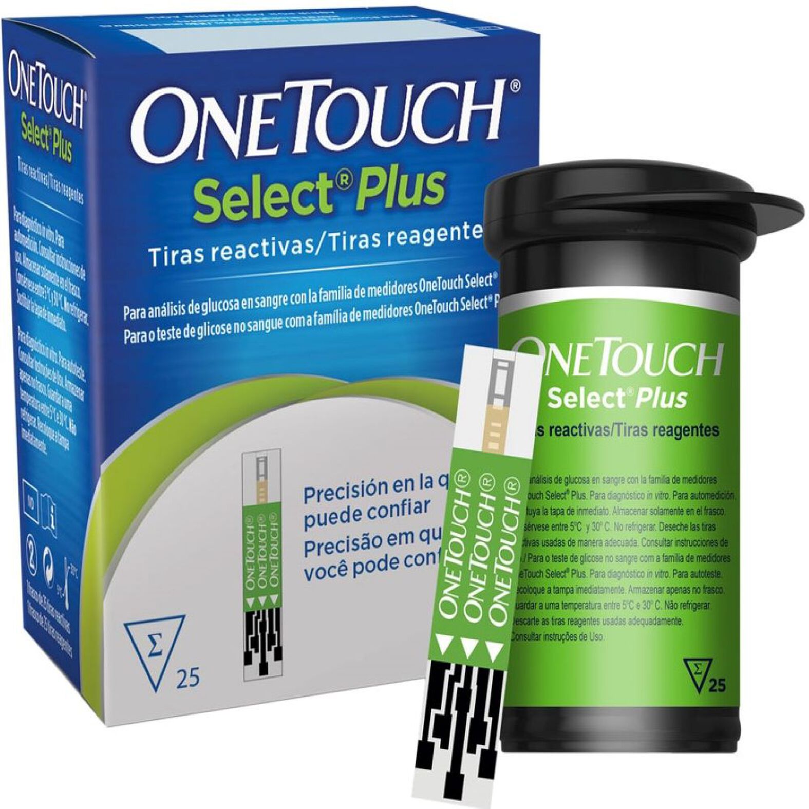 One Touch Select Plus Cintas x 25