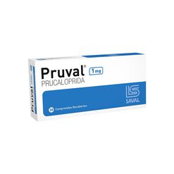Pruval 1 mg x 30 Comprimidos Recubiertos