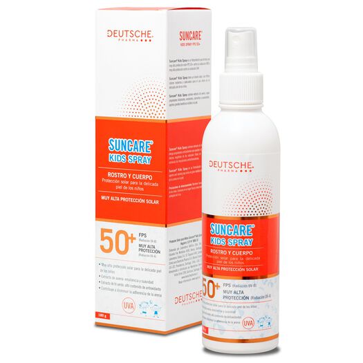 Suncare Kids FPS 50+ x 180 g Spray Solucion Topica, , large image number 0