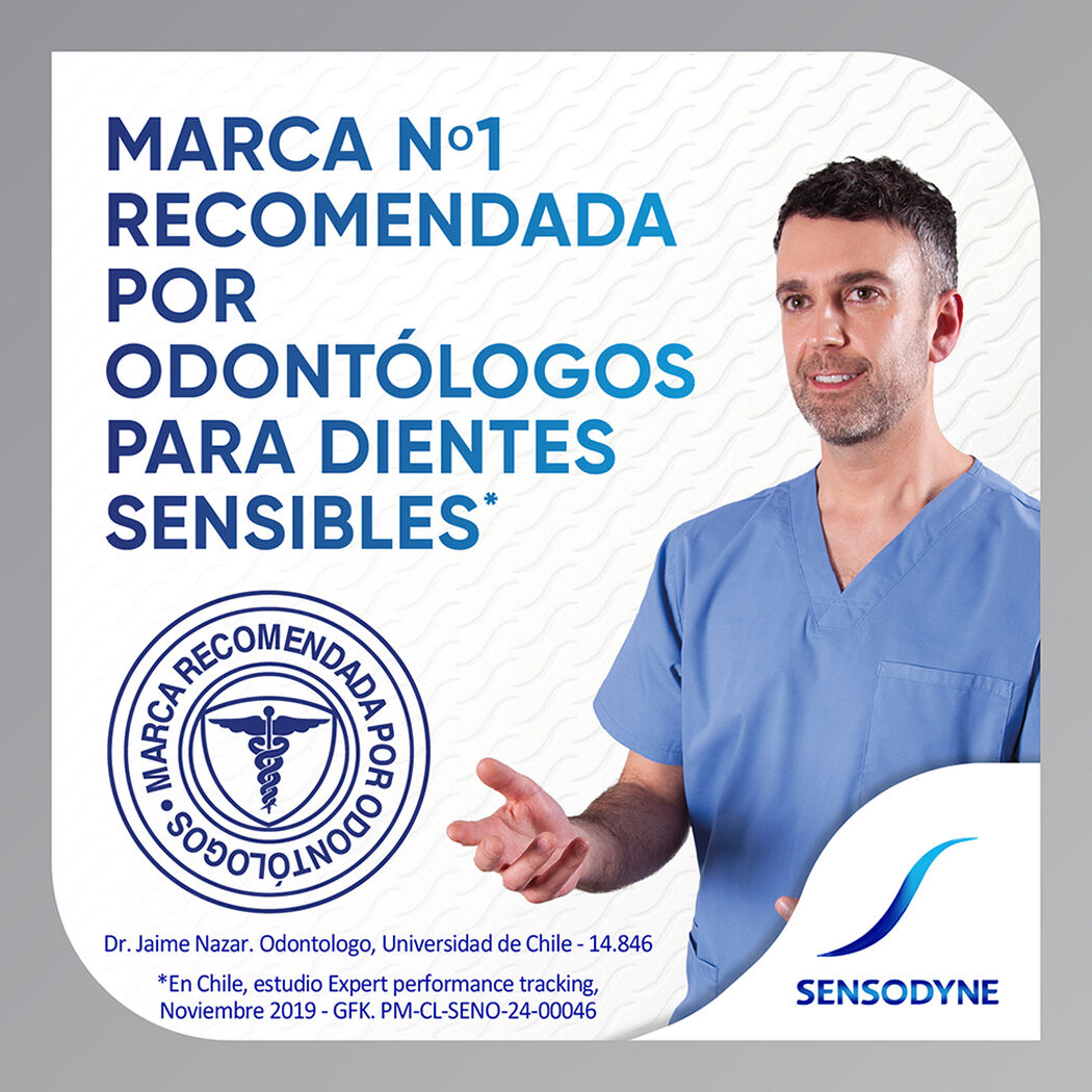 Sensodyne Rápido Alivio Blanqueador Crema Dental para Dientes Sensibles, 100g, , large image number 3