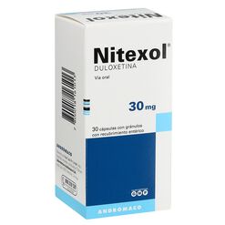 Nitexol 30 mg x 30 Capsulas Con Granulos Con Recubrimiento Enterico