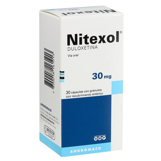 Nitexol 30 mg x 30 Capsulas Con Granulos Con Recubrimiento Enterico, , large image number 0