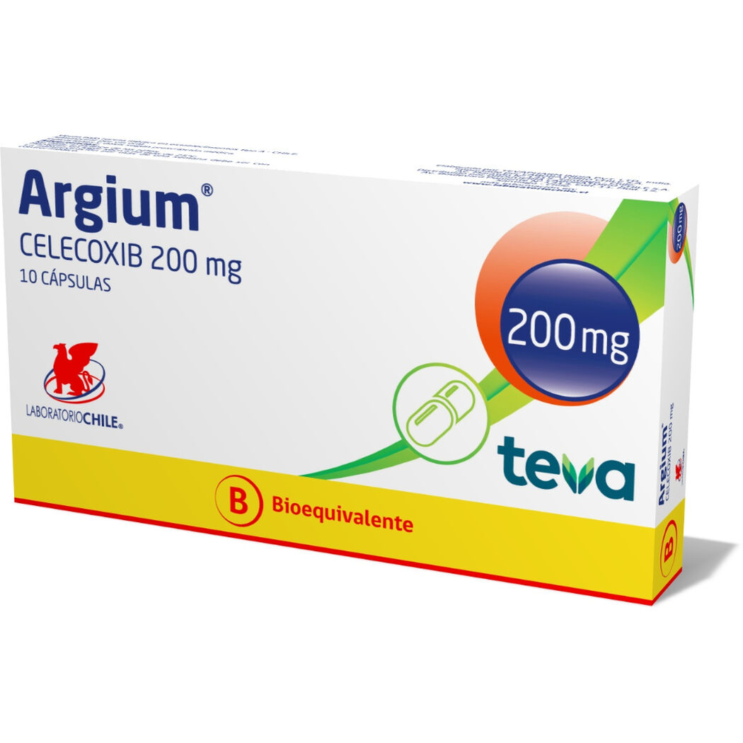 Argium 200 mg x 10 C&aacute;psulas, , large image number 0
