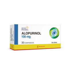 Alopurinol 100 mg 30 Comprimidos