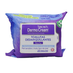 Toalla Desmaquillante Dermocream Noche 25Un