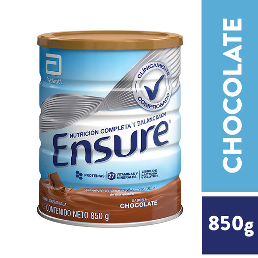 Ensure Chocolate x 850 g Polvo, , large image number 0