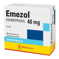 Emezol 40 mg x 30 Capsulas Con Granulos con Recubrimiento Enterico
