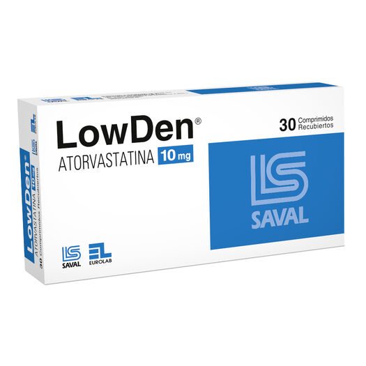 Lowden 10 mg x 30 Comprimidos Recubiertos, , large image number 0
