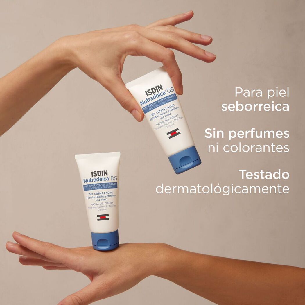 Gel Crema Isdin Facial Nutradeica Piel Excesivamente Grasa 50 mL, , large image number 2