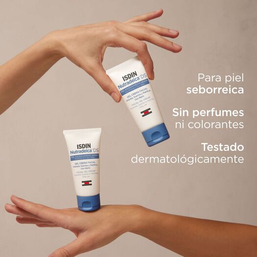Isdin Gel Crema Facial Nutradeica® Piel Seborreica x 50 mL, , large image number 2