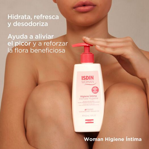 Jabón Líquido Isdin Woman Higiene Íntima 200 mL, , large image number 1