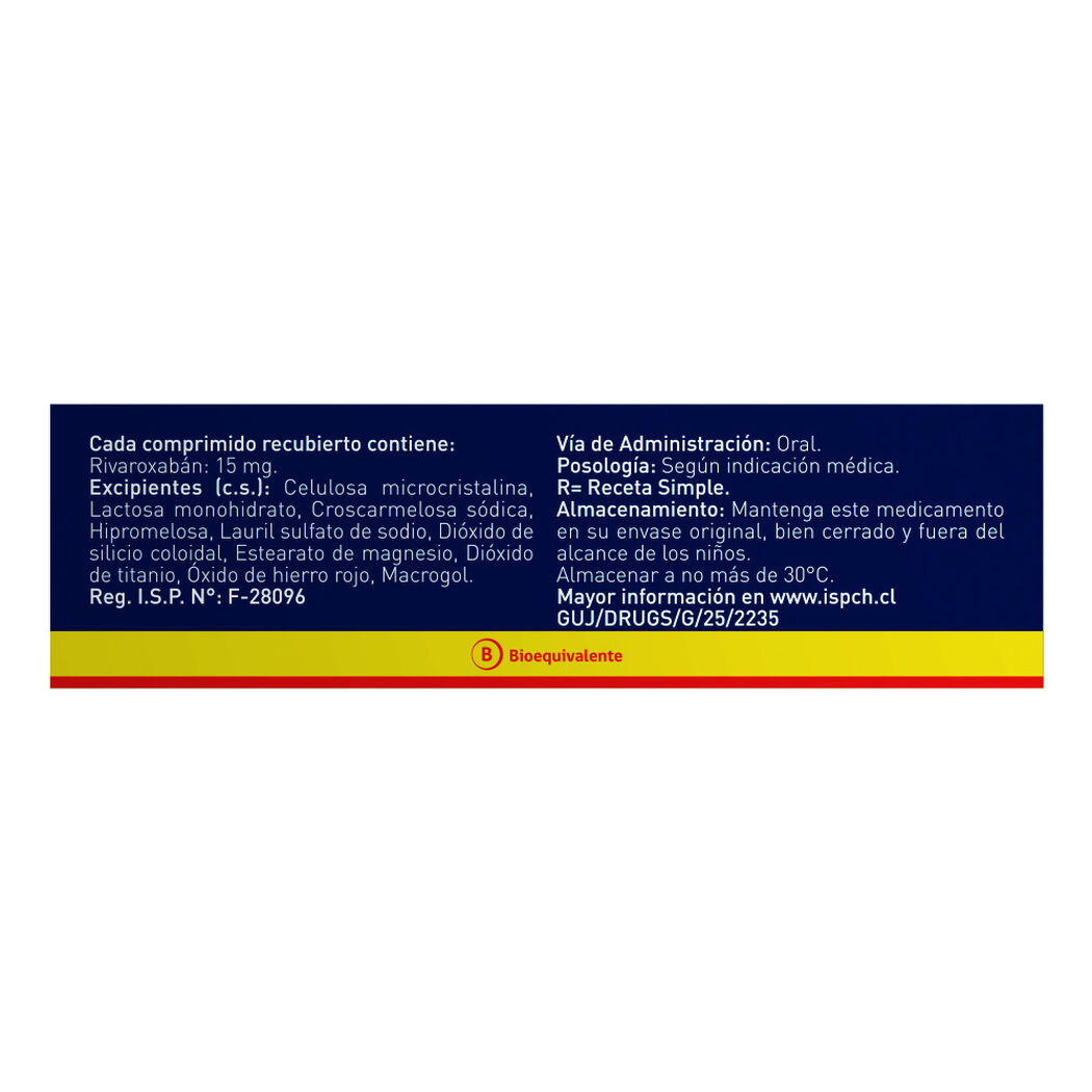 Zotaban 15 mg 28 comprimidos recubiertos, , large image number 1