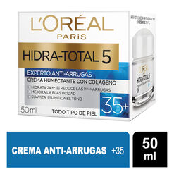 Loreal Crema Hidra Total 5 Colageno 35 x 50 mL