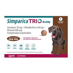 Vet Simparica Trio 40-60Kg 1Comp Mast