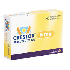 Crestor 5 mg x 30 Comprimidos Recubiertos