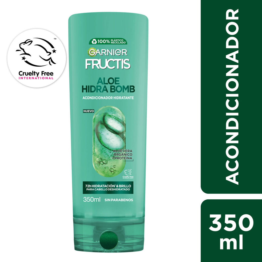 Fructis Acondicionador Aloe Hidra Bomb x 350 mL, , large image number 0