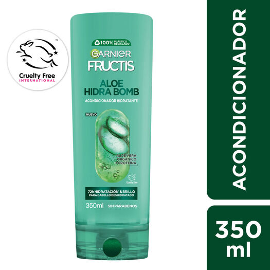 Fructis Acondicionador Aloe Hidra Bomb x 350 mL, , large image number 0