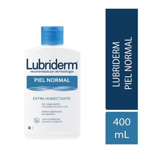lubriderm® piel normal x 400 ml, , large image number 0