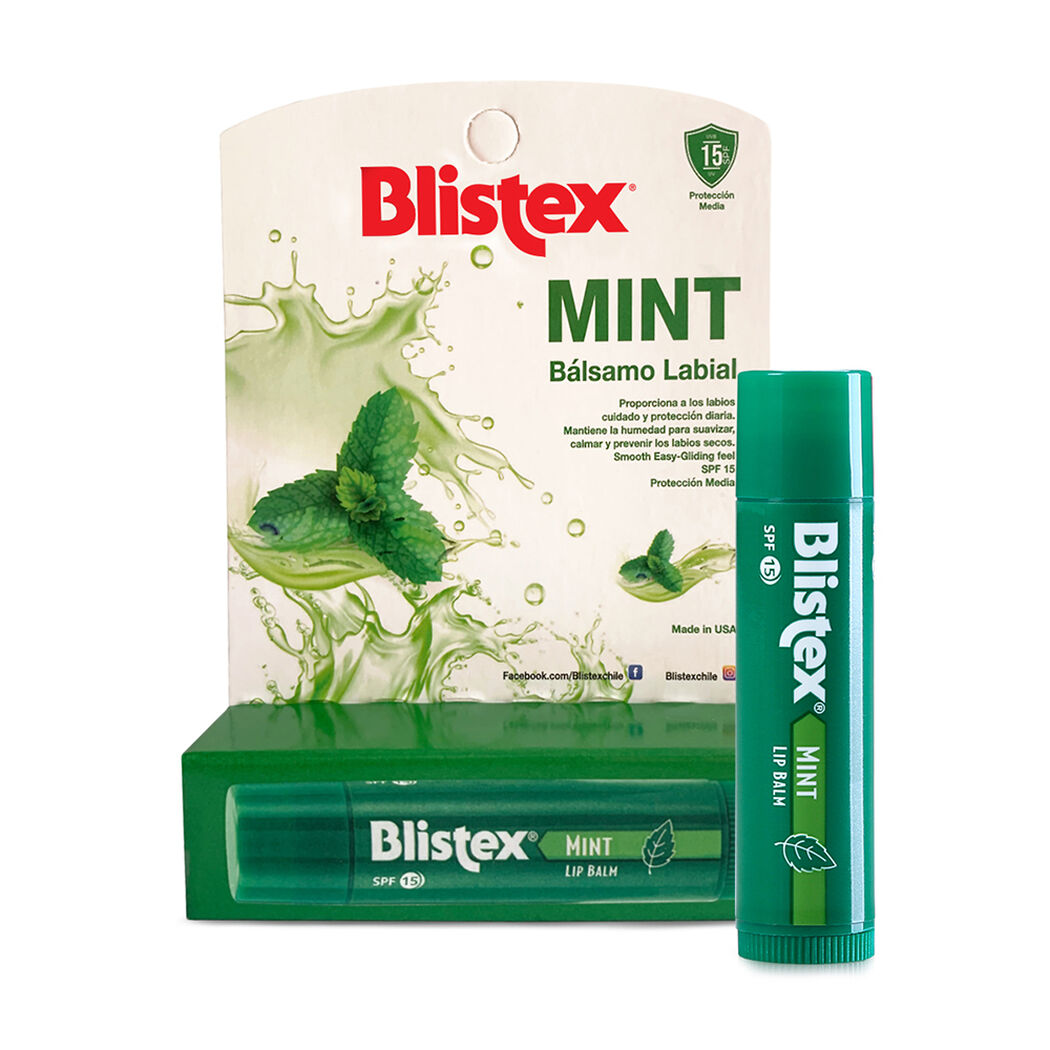 Bálsamo Labial Blistex Menta FPS 15 4, , large image number 1