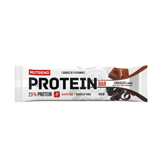 Nutrend Protein Bar Chocolate x 55 g Barra, , large image number 0