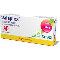 Valaplex 80 mg x 30 Comprimidos Recubiertos