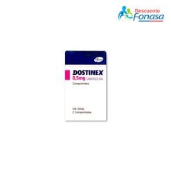Dostinex 0.5 mg x 2 Comprimidos