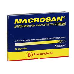 Macrosan 100 mg x 15 Cápsulas
