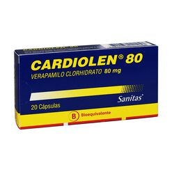 Cardiolen 80 mg x 20 Capsulas