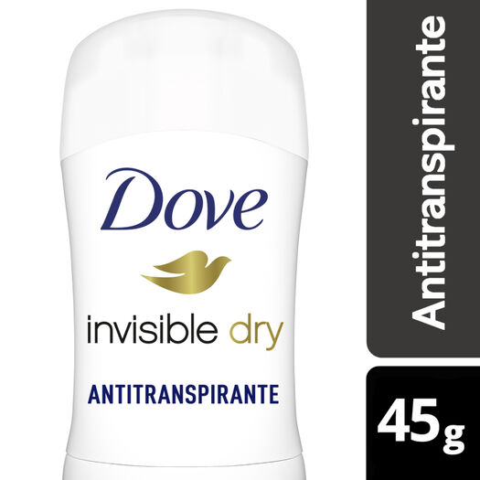 Desodorante Dove Stick Invisible Dry 45 g, , large image number 0