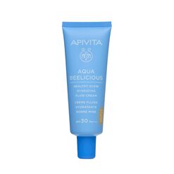 Crema Hidratante con Color SPF30 Aqua Beelicious 40ml Apivita