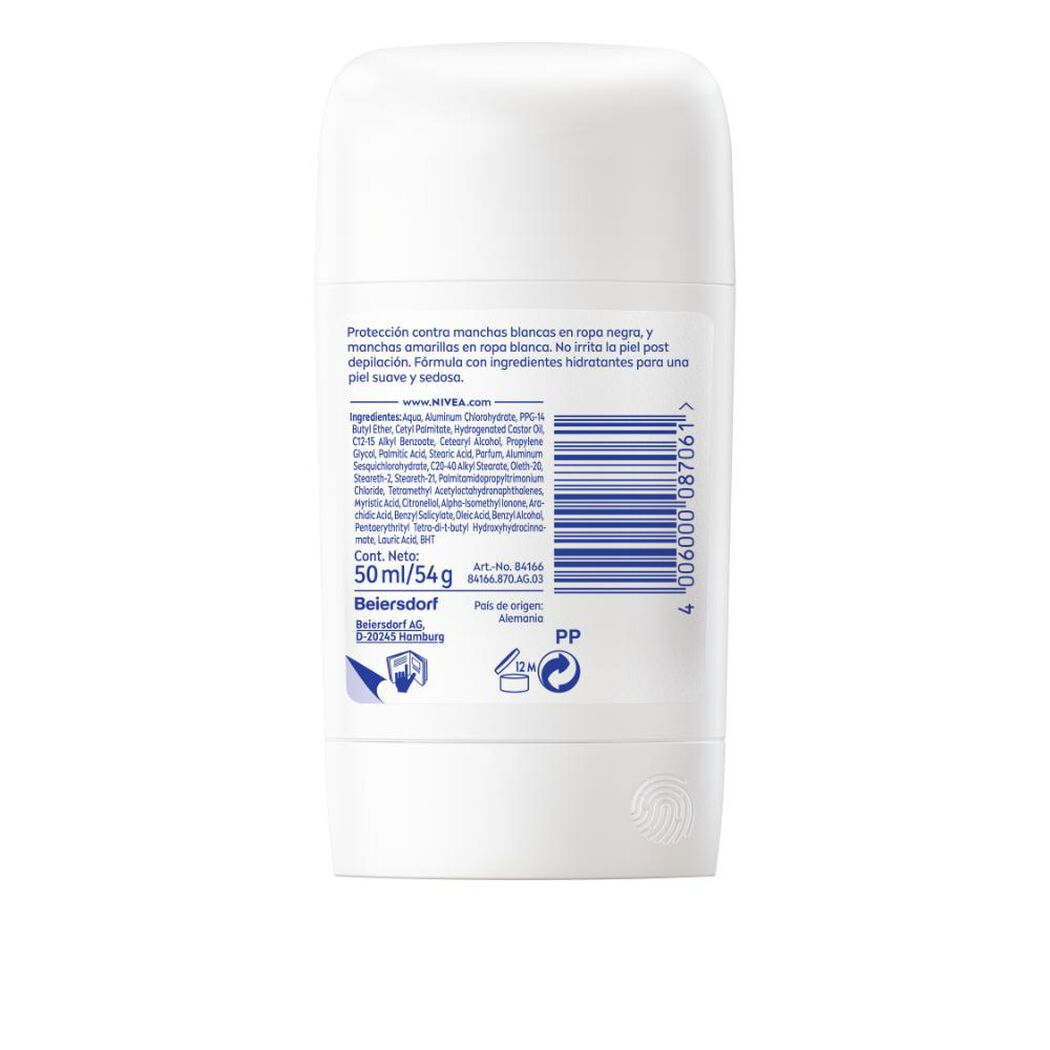 Desodorante NIVEA Barra Black Toque de seda Femenino 54g, , large image number 1