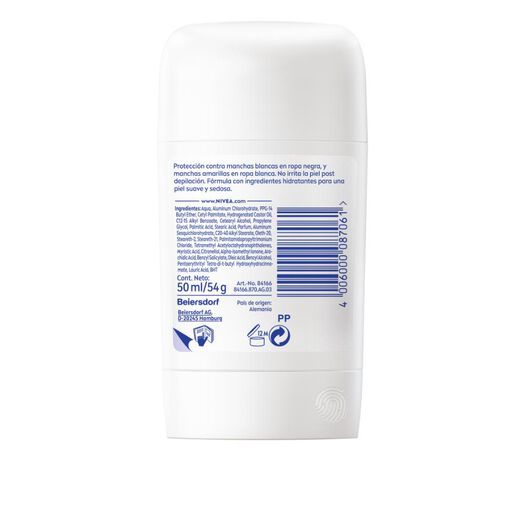 Desodorante NIVEA Barra Black Toque de seda Femenino 54g, , large image number 1