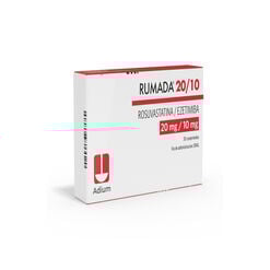 RUMADA 20 mg / 10 mg, 30 comprimidos