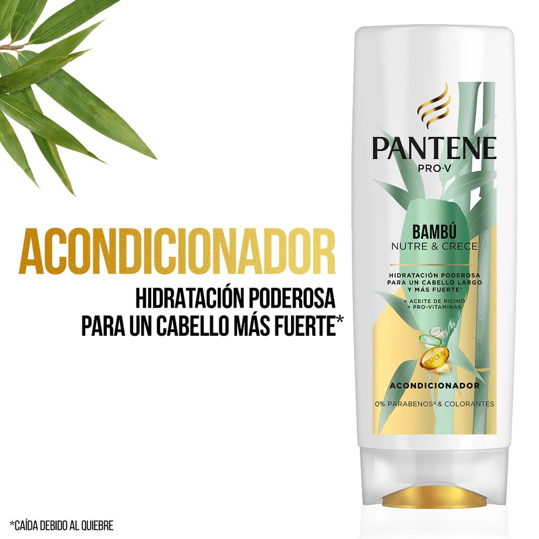 Acondicionador Pro-V Bambú Nutre & Crece 400 Ml, , large image number 1