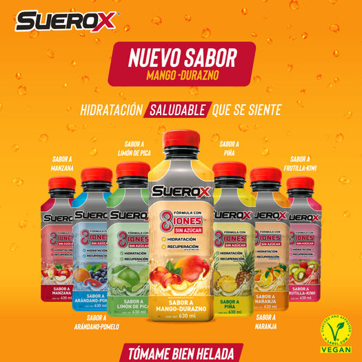 Bebida Suerox Mango Durazno 630Ml, , large image number 4