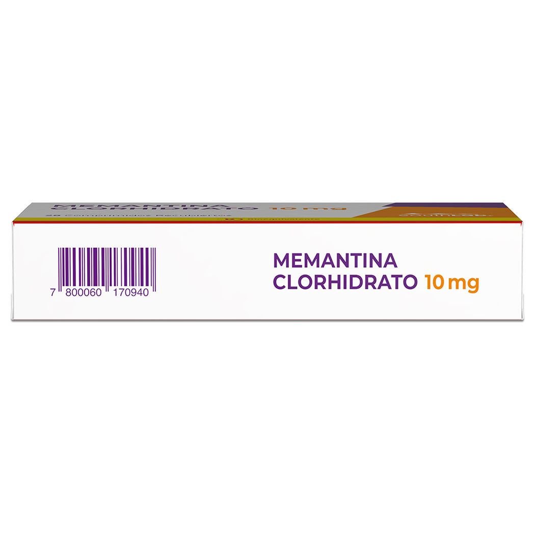 Memantina 10 mg 28 Comprimidos Recubiertos, , large image number 3