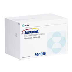 Janumet 50 mg/1000 mg x 56 Comprimidos Recubiertos
